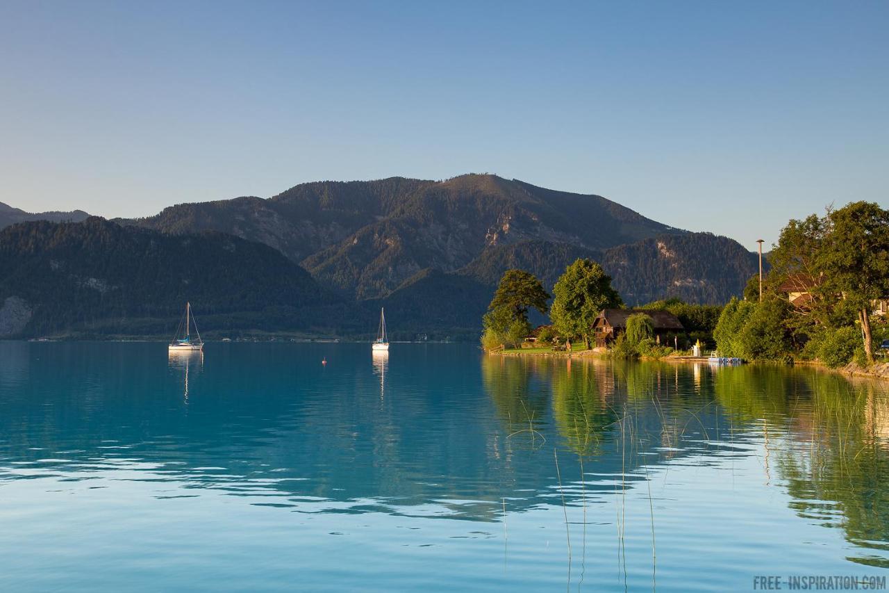 Apartment Loindl Unterach am Attersee Exterior foto